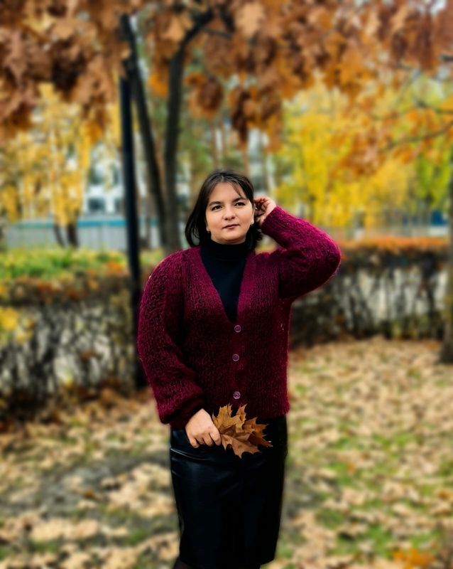 кофточка из козьего пуха